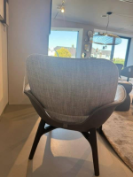 Poltrona Frau - Sessel Martha Stoff Polovere Topo 12 Braun Grau - 7