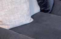 Walter Knoll - Ecksofa Jaan Living Stoff Lino Coal Grau Anthrazit Untergestell Matt Pulverbeschichtet Bronze Inklusive Kissen Ohne Plaid Ohne Beistelltische Ohne Dekoration Ohne Decken - 3