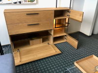 Wöstmann - Sideboard Modell WM 1880 Wildeiche Massiv Soft Gebürstet - 5