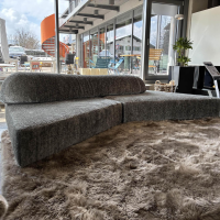 Edra - Wohnlandschaft On The Rocks Stoff Musk T 8127 Grau - 2