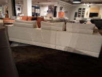 Contur - Ecksofa Cuneo 120 Select Stoff 20 Avignon 115 Silver Cream Beige Mit Verdeckten Gleitern Inklusive Vorstellkissen - 5