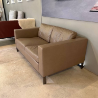 Walter Knoll - Sofa Foster 503 20 Leder Elen Fango Braun Gestell Schwarz Verchromt Inklusive Kunststoffgleiter - 4