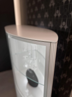 Hülsta - Vitrine Navis Pure Weiß Lack mit Hängeelement - 6