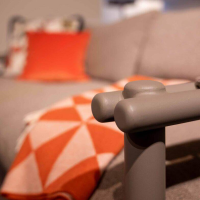 Cane Line - Sofa Sticks Outdoor Stoff Free Taupe Grau Braun Gestell Aluminium Struktur Taupe Grau Braun - 4