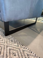 Violetta - Garnitur Malin Leder Leder schiefer Toskana 2 Sofas - 2