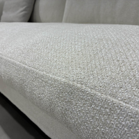 Erpo - Sofa CL 970 Stoff Zigzag 2051.00 Hellgrau Metallfuß Matt Schwarz Pulverbeschichtet - 2