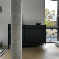 Rimadesio - Sideboard Self Bold Glas Matt Verde Lichte 147 Grün Gestell Metall Verde Lichte 314 Grün Lackiert - 7