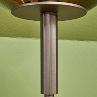 Bielefelder Werkstätten - Stehleuchte Atmosphere Kugel Glas Transparent Braun Fuß Bronze Matt - 5