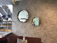 Cattelan Italia - 2er-Set Spiegel Wish Rahmen Metall Silber - 2