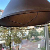 Il Fanale - Deckenleuchte Loft Eisen Farbton Bronze Antik Schwarz - 6