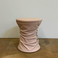 Walter Knoll - Hocker Bellows 222 H1 Leder Cashmere Wild Rose Rosa Gestell Holzkonstruktion Mit Gasfeder - 3