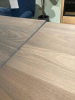 Natura - Tisch Saratoga Buche Massiv Silbergrau Geölt Mit Auszug - 4