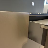 Interlübke - Sideboard Cube Bold Lack M10 Bronze Metallic Abdeckplatte Quarz Tropical Storm O64 Schwarz - 7