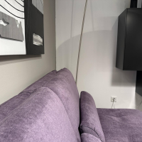 Brühl - Schlafsofa Quint Stoff 2813 82 Violett Füße Metall Schwarz Pulverbeschichtet - 6