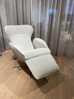 Jori - Relaxsessel Daydreamer Medi Stoff F2a Leder Nubuck Cream Grau Beige Mono-Move - 7