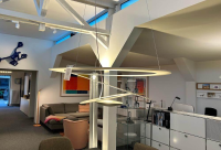 Artemide - Pendelleuchte Pirce LED Durchmesser ca. 95cm Farbe Weiß - 2