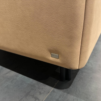 RUF Betten - Polsterbett Casa Stoff 09229 Braun Füße Schwarz - 8