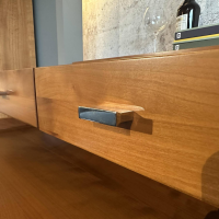 Form Exclusiv - Sekretärtisch Bordeaux 170598 Euro Kirsche Zeder Samtreflex Beschläge Poliert Und Vernickelt Ausziehbar - 5