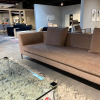 Flexteam - Sofa Planet 016 Stoff Giudecca 17 Rosa Abziehbar Füße Metall Anthrazit Lackiert - 5