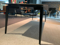 WK Wohnen - Esstisch Tischplatte Keramik Dekton2 D2332 Laurent Gestell Verkehrsschwarz - 4