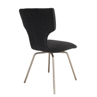 Musterring - 6er Set Stuhl Hannis Stoff Dunkelblau Gestell Metall Terra - 9