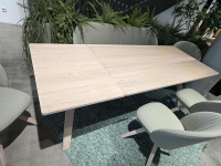 Team 7 - Essgruppe Taso Und Flor Erle Weißgeölt Stoff Jet 9703 Grün - 10