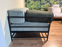 Brühl - Sofa Easy Pieces Forever Stoff 5277-0031 Blau Grau Gestell Stahl Schwarz Pulverbeschichtet - 4
