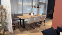 Tonon - Esstisch U Table 848 Eiche Wild Geölt Fuß Braun Brüniert - 2