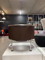 Walter Knoll - Sessel Haussmann 310 Leder Elen Mocca Braun Gestell Metall Verchromt - 5