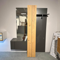 Hülsta - Garderobe Gentis Lack Grau Akzent Eiche Naturstamm - 6