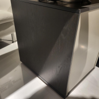 Musterring - Schreibtisch Kara Frame Platte Und Gestell Eiche Graphit Anthrazit Furniert Inklusive Rollcontainer Lack Platingrau - 5