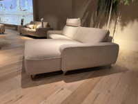 himolla - Ecksofa 1665 Planopoly 8 Stoff 20 Labomba Carrara Beige Füße Metall Beige Inklusive Elektrische Verstellung Mit Akku - 5