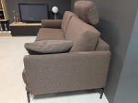 WK Wohnen - Garnitur Göteborg WK 593 Stoff 41 82 Ocker Braun Gestell Schwarz - 9