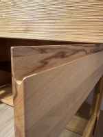 Decker - Highboard Nura Eiche Absetzung Glas Schwarz - 3