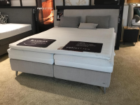 RUF Betten - Boxspringbett Amado 43110 Stoff 08757 Sand Beige Füße Metall - 6