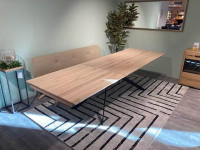 Anrei - Essgruppe Vivo Esstisch Asteiche Massiv Weiß Geölt - 5