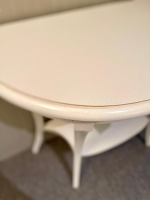 Selva - Konsole 4800 A Halbrund Altweiß Patiniert - 5