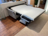 Nehl - Sofa 2-Sitzer Collin Stoff Austin Silber Uni Und Gesteppt - 5