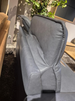 PM Oelsa - Sofa Bolivien 4461 Leder Longlife Touch Steel Grau Füße Chrom Schwarz Matt Mit Motorischer Kopfteilverstellung - 6