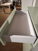 Wittenbreder - Garderobe Palma 11 Lack Schilfgrün Metall Schwarzmatt Kommode Spiegel Paneel - 2