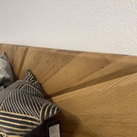 Anrei - Schlafzimmer Sol Asteiche Gebürstet Natur Geölt Farbglas Bronce Matt Mit Ledergriff Rock Grau Schwarz - 8