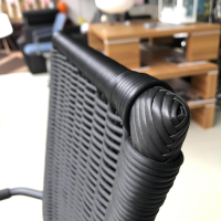 Bacher - 4er-Set D Collect Black Edition P1 Schwarz 2 Stühle 2 Armlehner - 4