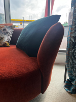 Bullfrog - Sofa Sofia Stoff Smoothie Rostbraun 15 28 Füße Metall Schwarz Pulverbeschichtet - 9