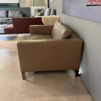 Walter Knoll - Sofa Foster 503 20 Leder Elen Fango Braun Gestell Schwarz Verchromt Inklusive Kunststoffgleiter - 3