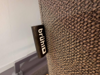 Brühl - Ecksofa Moule Medium Stoff 3677 0095 Grau Tellerfüße Metall Glänzend Verchromt Mit Verstellung Und Tischablage - 4
