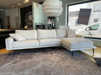 Leolux - Polstergruppe Bellice Stoff Monza 00 Beige Fuß Onyx Rauch Schwarz - 6