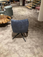 Natura - 6er-Set Stuhl Calgary Stoff Fusion Niagara 158 & Indigo 90 Blau - 5