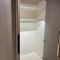 Wöstmann - Schlafzimmer WSL 8800 Lack Samtgrau Mit Spaltholz-Akzent Stoff Lightgrey Grau Mit Akzentlicht - 9