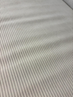 Raum.Freunde - Ecksofa Helmi Stoff 6 Feincord Weiß Metallkufe Schwarz Matt Inklusive Kissen - 8