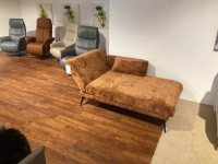 Restyl - Chaiselongue Recamiere Amira Stoff 2-7067 Braun - 4